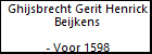 Ghijsbrecht Gerit Henrick Beijkens