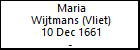 Maria Wijtmans (Vliet)