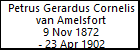 Petrus Gerardus Cornelis van Amelsfort