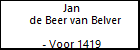 Jan de Beer van Belver