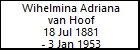 Wihelmina Adriana van Hoof