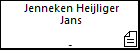 Jenneken Heijliger Jans