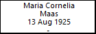 Maria Cornelia Maas