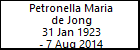 Petronella Maria de Jong