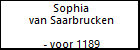 Sophia van Saarbrucken