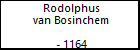 Rodolphus van Bosinchem