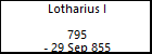 Lotharius I 