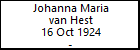 Johanna Maria van Hest