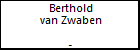 Berthold van Zwaben