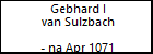 Gebhard I van Sulzbach