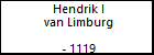 Hendrik I van Limburg
