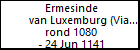 Ermesinde van Luxemburg (Vianden)