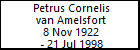 Petrus Cornelis van Amelsfort