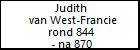 Judith van West-Francie
