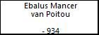 Ebalus Mancer van Poitou