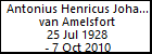 Antonius Henricus Johannes Josephus van Amelsfort