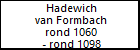 Hadewich van Formbach