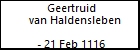 Geertruid van Haldensleben