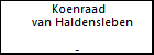 Koenraad van Haldensleben
