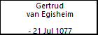 Gertrud van Egisheim