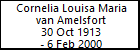 Cornelia Louisa Maria van Amelsfort
