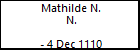 Mathilde N. N.