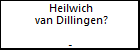 Heilwich van Dillingen?