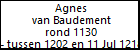 Agnes van Baudement