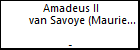 Amadeus II van Savoye (Maurienne)