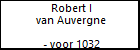 Robert I van Auvergne