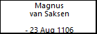 Magnus van Saksen