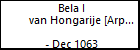 Bela I van Hongarije [Arpaden]