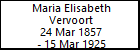 Maria Elisabeth Vervoort