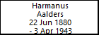 Harmanus Aalders