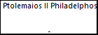 Ptolemaios II Philadelphos 