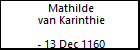 Mathilde van Karinthie