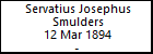 Servatius Josephus Smulders