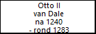 Otto II van Dale