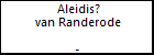 Aleidis? van Randerode