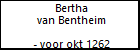 Bertha van Bentheim
