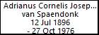 Adrianus Cornelis Josephus van Spaendonk