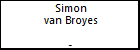Simon van Broyes
