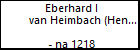 Eberhard I van Heimbach (Hengebach)