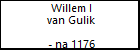 Willem I van Gulik