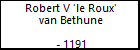 Robert V 'le Roux' van Bethune