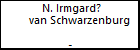 N. Irmgard? van Schwarzenburg