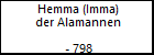 Hemma (Imma) der Alamannen