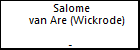Salome van Are (Wickrode)