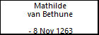 Mathilde van Bethune