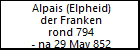 Alpais (Elpheid) der Franken